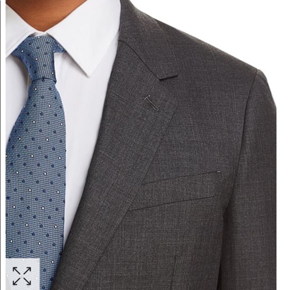 Theory Wellar Gray Sharkskin Jacket - Picture 2 of 8